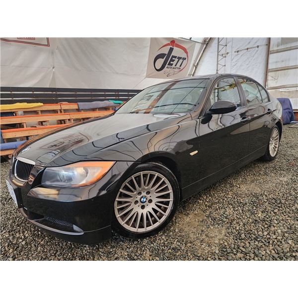 J5 --  2008 BMW 328I , Black, 187846 KM