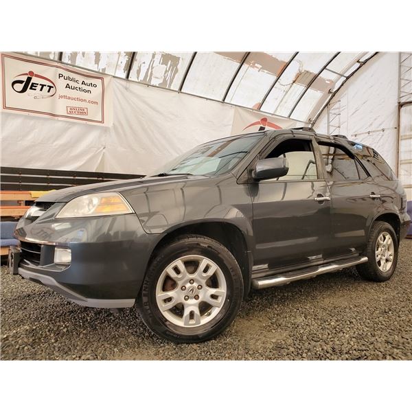 A12G --  2004 ACURA MDX TOURING 4X4, Blue, 173760 Miles