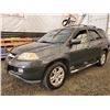 Image 4 : A12G --  2004 ACURA MDX TOURING 4X4, Blue, 173760 Miles