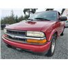 Image 8 : A6 --  2003 CHEVROLET S S10, Red, 134351 KM   "NO RESERVE"