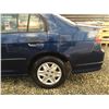 Image 13 : I5 --  2004 HONDA CIVIC DX, Blue, 214267 KM TMU