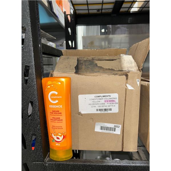CASE LOT - Compliments volumizing conditioner 12x300ml