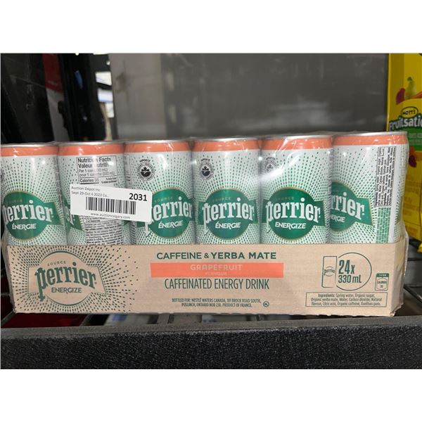 CASE LOT - Perrier Grapefruit energy drink 24x330ml