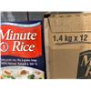 Image 2 : CASE LOT - Minute rice long grain white rice 12x1.4kg