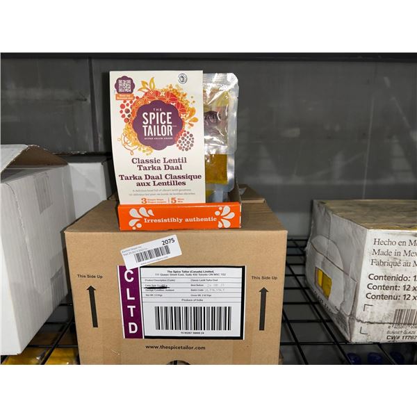 CASE LOT - Spice tailor classic lentil Tarka Daal 5x400g