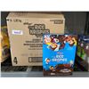 Image 1 : CASE LOT - Kellogg's Rice krisspies squares double chocolate chunk 6x1.02kg (12 x 85g) per box