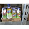 Image 1 : CASE LOT - Snapple zero sugar kiwi strawberry drink 12x473ml