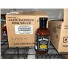 Image 1 : CASE LOT - Jack Daniel's honey flavor bbq sauce 6x473ml