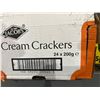 Image 3 : CASE LOT - Jacob's cream crisp crackers 24x200g