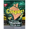 Image 2 : CASE LOT - Crispers fiery jalapeno baked snacks 12x145g