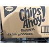 Image 3 : CASE LOT - Chips ahoy! original chocolate chip cookies 12x258g