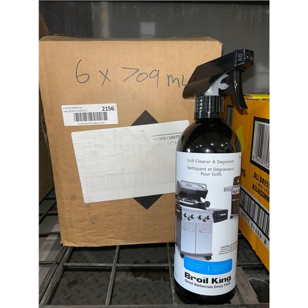 CASE LOT - Broil King grill cleaner & degreaser 6x709ml