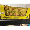 Image 1 : CASE LOT - Crispers salt & vinegar baked snacks 12x145g