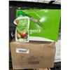 Image 1 : CASE LOT - PC organics pear, apple & broccoli strained baby food 14x128ml