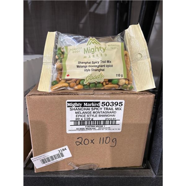 CASE LOT - Mighty Marked Shanghai spicy trail mix 20x110g