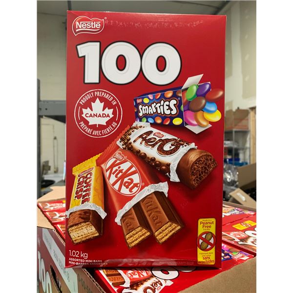 CASE LOT - Nestle Assorted Mini Chocolate Bars 100 Count