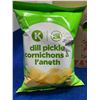 Image 2 : Circle K Dill Pickle Potato Chips (12 x 66g)