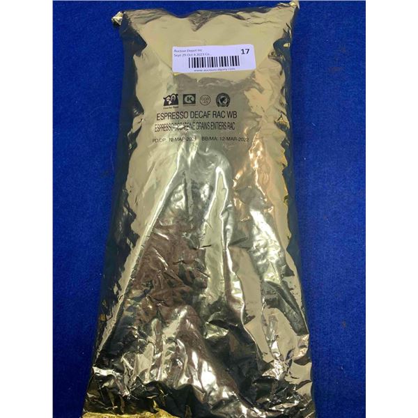 Circle K Espresso Decaf Whole Bean Coffee (2.5lbs)