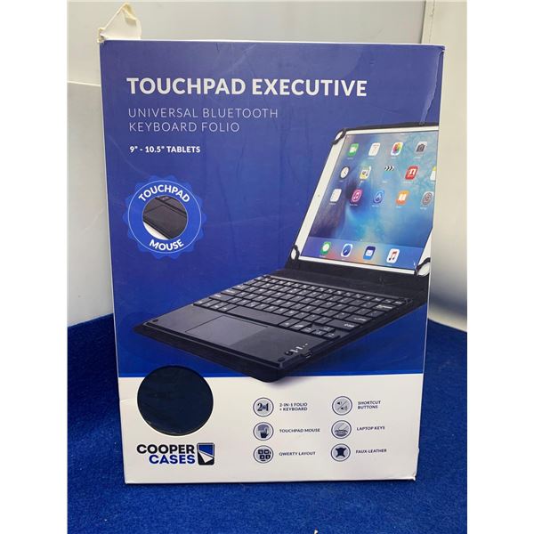Touchpad Executive Universal Bluetooth Keyboard Folio