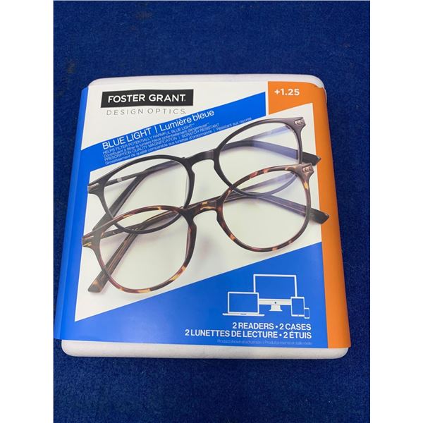 Foster Grant Readers Glasses (2 x 1.25)