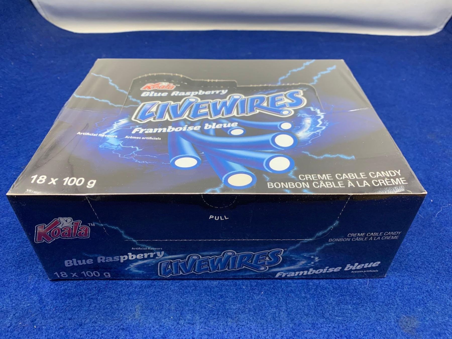 Koala Raspberry Koala Blue Raspberry Livewires (18 x 100g)