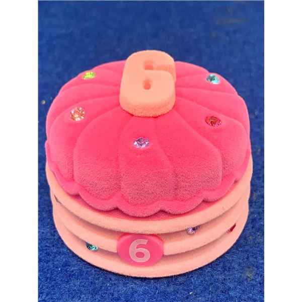 6th Birthday Necklace and Cake Jewelery Box