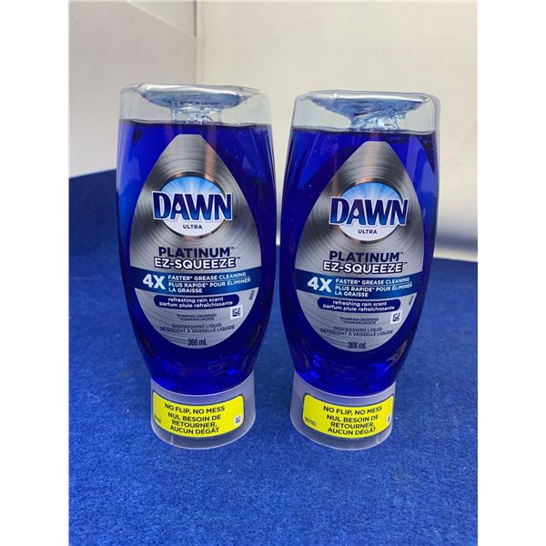 Dawn Platinum EZ-Squeeze Dishwashing Liquid (2 x 366ml)