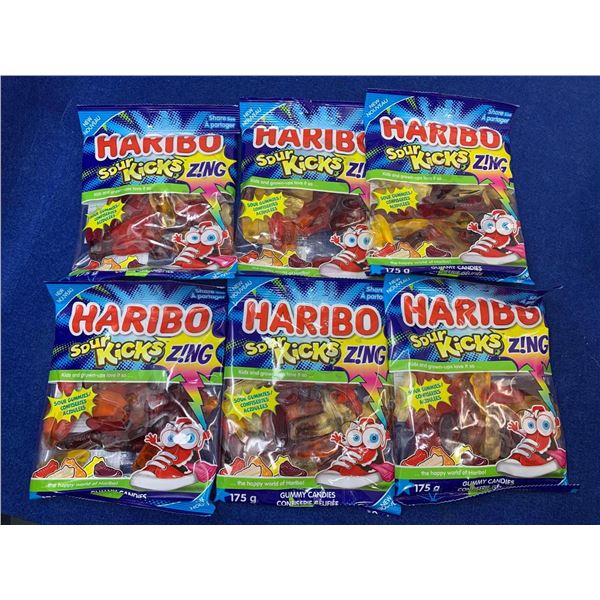 Haribo Sour Kicks Zing (6 x 175g)