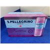 Image 1 : S. Pellegrino Dark Morello Cherry & Pomegranate Carbonated Natural Mineral Water (8 x 330ml)