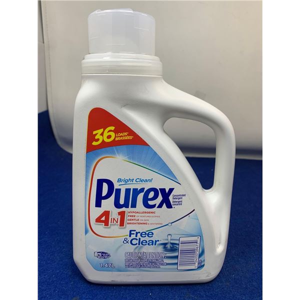 Purex 4in1 Free & Clear Liquid Laundry Detergent (1.47L)