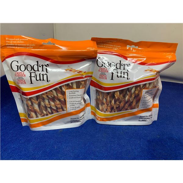 Good N' Fun Chicken Wrapped Dog Treats (2 x 245g)