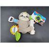 Image 1 : Fisher-Price Sensory Sloth for Strollers