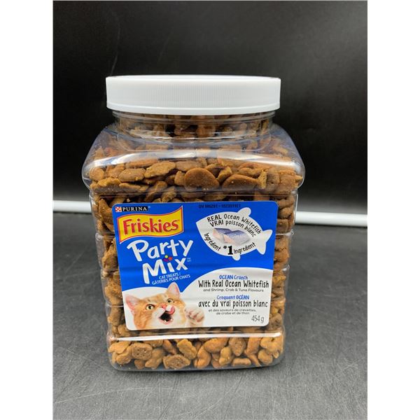 Purina Friskies Party Mix Cat Treats- Ocean Crunch (454g)