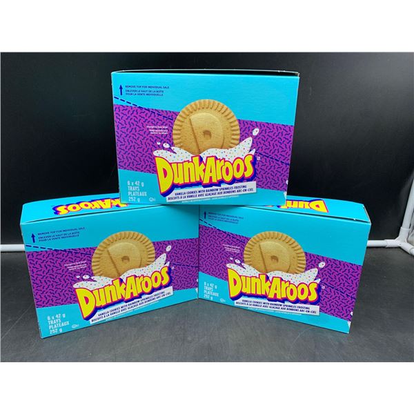 DunkAroos Vanilla Cookies with Rainbow Sprinkles (3 x 6 x 42g)