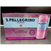 Image 1 : S. Pellegrino Dark Morello Cherry & Pomegranate Carbonated Natural Mineral Water (8 x 330ml)