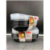 Image 2 : Rubbermaid Take Alongs Meal Prep Containers (10 ct)