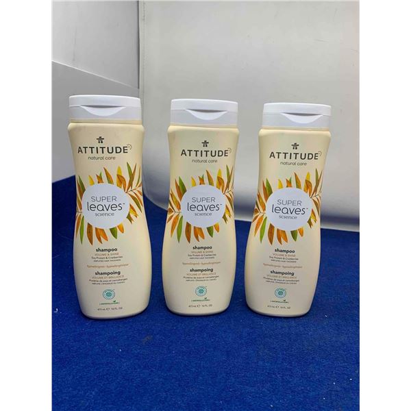 Attitude Super Leaves Shampp Volume & Shine (3 x 473ml)