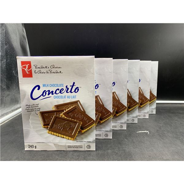 Presidents Milk Chocolate Biscuits (6 x 240g)