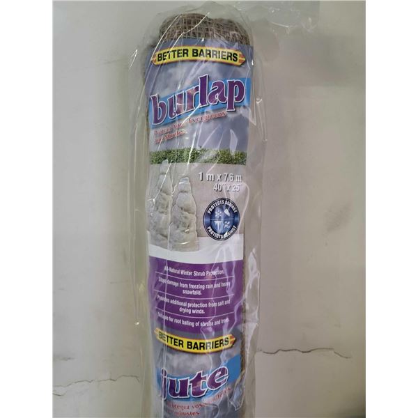 Better Barriers Burlap 40"x25m - Lot of 1 Roll