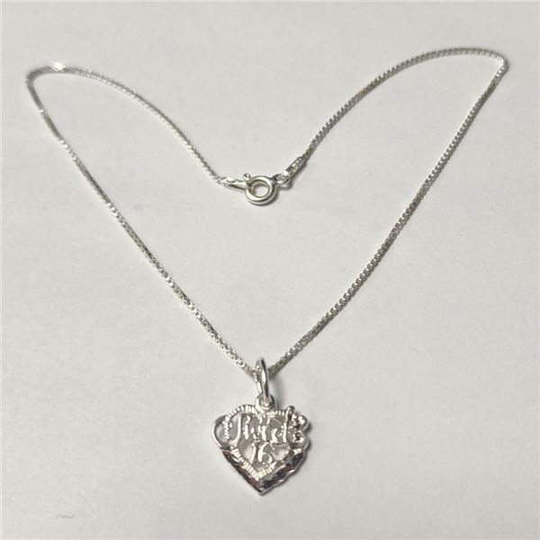 Silver 10" With Charm Anklet (~Size 0) (~length 0 inches), S