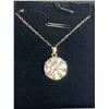 Image 3 : Sterling Silver Rhodium Plated 5.22 Carat Moissanite Solitaire Pendant & Chain Set with Appraisal Ce