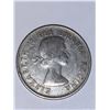Image 2 : Canada Vintage 1955 Silver Half Dollar Coin