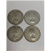 Image 2 : Canada Vintage in sequence silver quarters 1954-1957