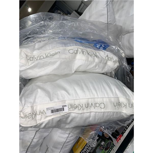 Calvin Klein Queen Size Pillows Lot of 2