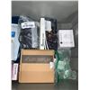 Image 3 : NEW Assorted electronics includes stacking tote
