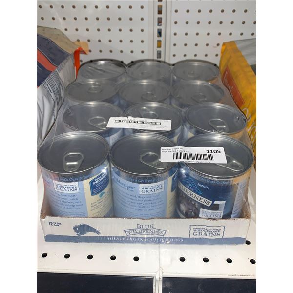 Blue Wilderness Adult high protien Cans Case of 12 x 12oz