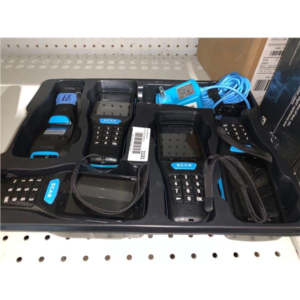 Data Scan Inventory Retail System with  4 handheld scanners and accessories