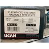 Image 2 : Ucan Fasteners  concrete Flathead 1 1/2" Lot of 4 x 100