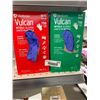 Image 1 : Medicom Vulcan Nitrile Gloves 1 Pack 150 XL 1 Pack 150 Med