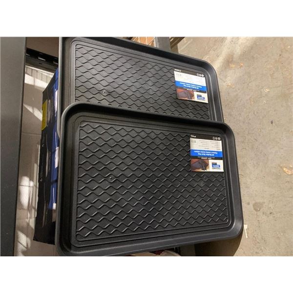 Lot of 2 Techno Boots Classic All Weather Boot Trays